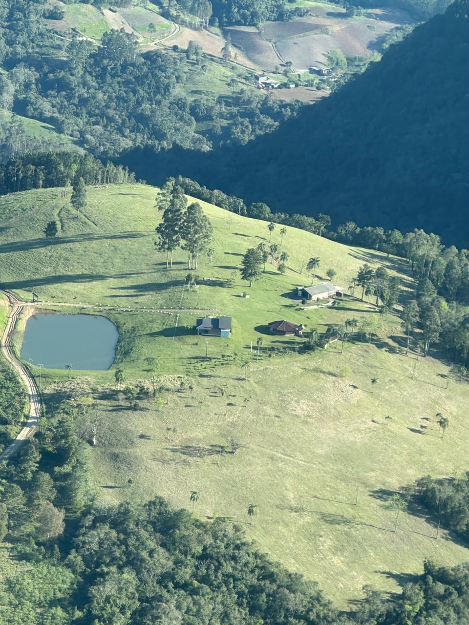 Vista aérea do Sítio Barra Seca